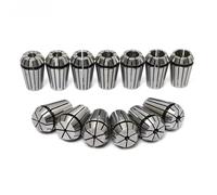 0.015 ER11 ER16 ER20 1/4MM 6,35 MM 1/8MM 3.175MM .008 Juego De Mandril Resorte Alta Precisión Para Herramienta Torno Máquina Grabado CNC(ER20-10.5MM)