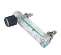 0,1-0,4 0,1-1 0,1-1,5 0,2-2 1-3 0-5 0-6LPM LZM-6T caudalímetro de oxígeno y aire rotámetro con válvula 8mm espiga for manguera presión 0.1Mpa(1-8 LPM,Length 116mm)