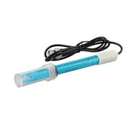0-14 pH PH-201 Sonda de electrodo, azul con conector BNC. Sensor de hidrocultivo profesional para controladores de prueba de agua, tanque de peces y detección de calidad del agua de la piscina (azul)