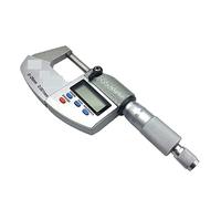 0-25 mm electrónico micrómetros exteriores 0.001mm con extra grande LCD Micrómetro digital de pantalla Mida herramientas,Alta precisión(IP65 waterproof)