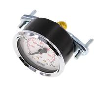 0..400 Bar (0..5802 psi) Manómetro de montaje en panel Acero/Latón 63 mm Clase 2.5 (Soporte)