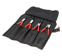 Knipex Juego de alicates para arandelas 00 19 56, 4 piezas