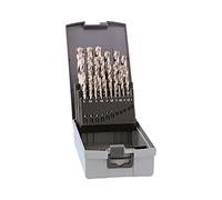 0000110325100 Juego de brocas para metal HSS acero de trabajo rápido caja de ...