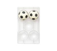 DECORA 0050104 Molde DE POLICARBONATO BALÓN DE FÚTBOL Ø 52 MM 200 X 120 X 22 MM