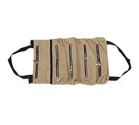 01 02 015 Bolsa de Herramientas Pequeña, Bolsa de Herramientas de Lona Ligera Y Duradera para el Hogar para Viajar(Caqui)