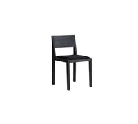 016 Maasto Silla de Comedor Negro Tapizado Negro /Cuadrado 0194