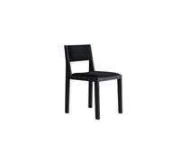 016 Silla de Comedor Maasto Asiento y Respaldo Tapizados Negro/Negro 0194