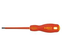 04-055 Destornillador aislado plano SL 6 L.Cuchillas: 150mm 1kVAC NEO TOOLS