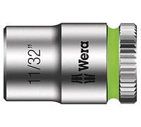 05003519001 Accesorio 6 cantos, llave de vaso HEX 11/32" 1/4" 23mm WERA