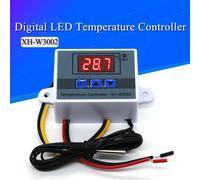 1-10 Uds XH-W3002 220V /12V controlador de temperatura LED Digital 10A interruptor de Control de termostato sonda con sensor impermeable W3002 1Pcs AC-110V-220V