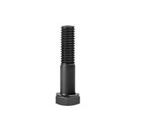 1/2/5 Uds. Tornillos De Cabeza Hexagonal Externa Paso Fino Acero Al Carbono Grado 10,9 Negro M18 M20 Rosca Completa/media(M18x1.5x160(1pcs) HT)