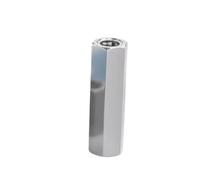 1/2 Uds 304 A2 Inoxidable M8 M10 M12 M14 M16 M18 M20 Conector Hexagonal De Rosca Fina Tuercas Largas Acopladores Varilla Roscada(M14x1x50(S22)1pcs)