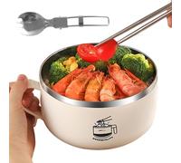 1/2 unidades de fideos para microondas - hornillo para | microondas, colección de cuencos de | palillos para microondas, cuenco de pasta instantánea, tazón de pasta con t