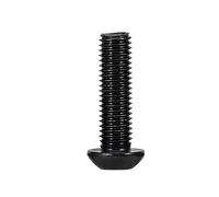1-20 Piezas M3 M4 M5 M6 M8 M10 Botón Negro Seis Lóbulos Cabeza Plana Tornillo Grado 10,9 Acero A Prueba De Manipulaciones(25mm,M3-20Pcs)