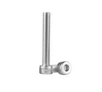 1-20 piezas M3/M4/M5/M6/M8/M10/M12 acero inoxidable 304 tornillos con cabeza cilíndrica estriada, casquillo hexagonal y rosca a la izquierda, M10x80mm