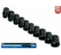 1.3cm Unidad Métrica Juego de Llaves de Vaso 9mm-27mm 10pc 01537