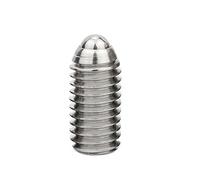 1-5 Uds 304 Acero Inoxidable M3 M4 M5 M6 M8 M10 M12 M16 Tapón De Resorte Posicionamiento Bola Ondulada Émbolo Fijo(M8x25-2PCS)