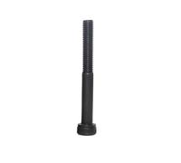 1-5 Uds M3 M4 M5 M6 M8 M10 M12 Negro Grado 12,9 Acero Largo Hexagonal Tapa Cabeza Tornillo Medio Hilo(55mm,M10 x 1pcs)