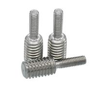 1-5 uds tornillo reductor de acero inoxidable 304 perno transferencia doble cabeza M4 M5 M6 M8 M10 M12 M14 M16 adaptador rosca macho a(M4X10-M10X10(5pcs))