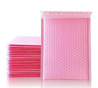 1-50 Piezas Sobres De Burbujas Autoadhesivos Sobres Acolchados Sobres De Envío Impermeables Sobres De Burbujas para Embalaje De Correo-Rosa 50 Piezas-15 * 18 Cm