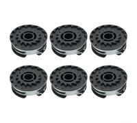 1/6 carretes de hilo de repuesto inalámbricos, rosca de 1,6 mm y carrete, para tapa para modelo de recortadora de césped Parkside, PRTA 20-Li A1- IAN 311046, Ect (paquete de 6)