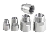 1 adaptador de junta de transición ER11, ER16, ER20, ER25 y ER32 for cabezal de transferencia, husillo de máquina, manguito reductor, piezas de conexión, tuercas.(ER25 turn ER25)