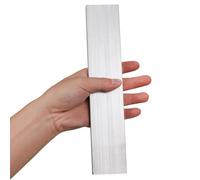 1 barra cuadrada de aluminio, 16 mm de grosor × 50 mm de ancho × 254 mm de largo, placa plana cuadrada de aluminio 6061 para construcción industrial