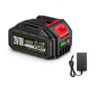 1 batería de 21 V y 4,0 Ah para cortasetos, cortacésped, soplador de hojas, desbrozadora, limpiador de alta presión, cortadora de césped, batería de repuesto para Makita 18 V