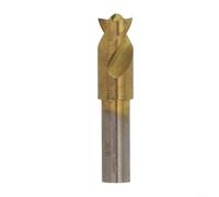 1 broca de soldadura con avellanado y diseño especial de punta de centrado, hecha de cobalto HSS para metalurgia (10 mm)