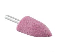 1 cabezal de lijado cilíndrico con vástago de fibra de nailon de 6 mm para herramientas giratorias, disco de pulido de corindón rojo para desbarbar y pulir metal, madera, jade en el ámbito de