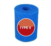 1 cartuchos de filtro de piscina, esponja de filtro de piscina, ajuste perfecto para Intex tipo IIIVID, reutilizable y lavable, 1 esponja de filtro (II)