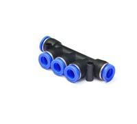 1 conector de manguera neumático de conexión rápida for sistemas de aire y vacío-4-16mm OD(8mm Pk)