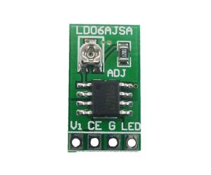 1 Controlador LED de 3,3 V, 3,7 V y 5 V CC, Módulo de Corriente Constante Ajustable de 30-1500 MA, Placa de Control PWM para Linterna LED USB
