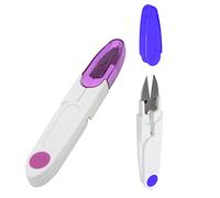 1 cortador de hilo de coser, tijeras multiusos con tapa de seguridad, perfecto para cortar hilos, hilo, tijeras portátiles para plantas pequeñas, bricolaje y manualidades