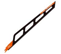 1 hoja de sierra de sable Pro de 400 mm para materiales aislantes, hoja de sierra para lana mineral, tubos aislantes, placas aislantes y materiales blandos, accesorios de sierra para trabajos de