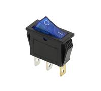 1 interruptor basculante unipolar de un tiro, 2D3P-BLUE-LED KCD3, 220 V, encendido/apagado, SPST, 20 A, 125 V CA