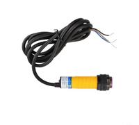 1 interruptor fotoeléctrico E3F-DS30C4 NPN NO sensor de proximidad infrarrojo, ajustable, 15-30 cm, IP67, resistente al agua, resistente al aceite, con indicador LED para automatización, máquinas