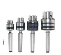1 juego de portabrocas con vástago de rosca Morse extraíble MT2, MT3, MT4, B10, B12, B16 y B18 for torno CNC, portaherramientas for máquina de taladro M10, M12 y M16(MTB4-B16 (3.0-16mm))