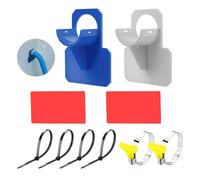 1 Juego de soporte de fijación de tuberías de piscina con bridas y Clips que evitan la caída de la manguera de 32mm ~ 38mm que reduce la presión de entrada/salida Grey Kit 2