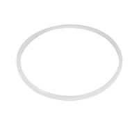 1 junta silicona transparente, recambio para ollas a presión domésticas, utensilios cocina, compatible con ollas aluminio diámetro interior 26 cm