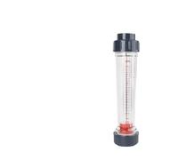 1 medidor de caudal de tubo de plástico rotámetro LZS-50 for tratamiento de agua, medición de líquidos, caudalímetro de tubería industrial.(LZS-50 1-10m-h,Gluing Socket)