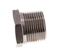 1'' NPT macho Tapón de cierre de acero inoxidable con hexágono exterior 140 Bar
