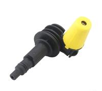 1 paquete de boquilla giratoria de 360° con conexión de bayoneta para Kärcher K2-K7 y para LAVOR, cabezal de pulverización de plástico ABS para limpiar vehículos patios entradas (B)