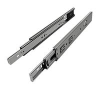 1 par Corredera de extensión total KV2-35-H45-L300-SE con autocierre Longitud 300 mm Altura 45 mm con rodamiento de bolas Capacidad de carga de 35 kg de SOTECH, el especialista en guías de cajones