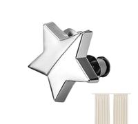 1 par de abrazaderas antideslizantes sin taladro, lazos magnéticos decorativos para cortinas, para patio, ducha, cenador, hogar, dormitorio, casa rodante, propietarios de viviendas, padres inquilinos