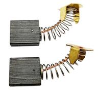 1 par de escobillas de carbón con muelle de carbón, juego de carbones para Metabo KS 305 M,KG S254 M,KGS 305 M sierra tronzadora ca14 x 6 x 16 mm como 316092330