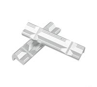 1 par de fresadoras CNC en V de aleación de aluminio con 4 imanes y diseño de escamas de pescado para una sujeción estable de la pieza de trabajo evita arañazos para 4 pulgadas, 5 pulgadas, 6 pulgadas