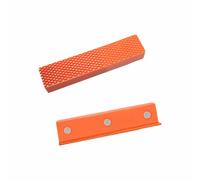 1 par de protectores magnéticos para mordazas de tornillo de banco de 125 mm, almohadillas de mandíbula para taladro, prensa, molino, abrazadera de carpintería, metalurgia, fabricación de fontanería