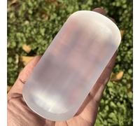 1 pieza cuenco de , de cristal, cuenco de blanca natural tallado a , cuenco de , Cuenco de natural transparente, Cuenco decorativo , Piedras naturales para el hogar, Piedras decorativas para