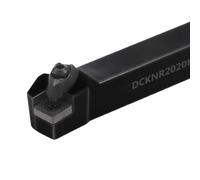 1 pieza DCKNR herramienta de torneado externo DCKNR2020K12 DCKNR2525M12 DCKNR2020 DCKNR2525 cortador de torno de corte CNC inserto de carburo CNMG(DCKNL2525M12)